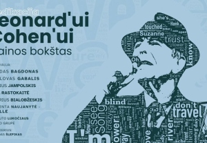 Dedikacija Leonard‘ui Cohen‘ui – DAINOS BOKŠTAS