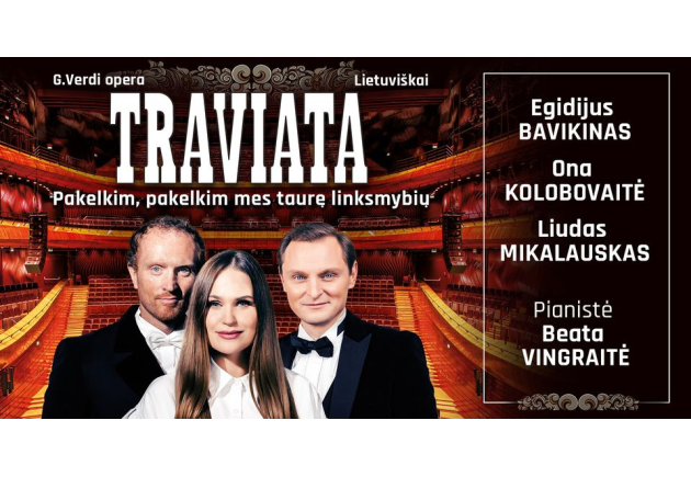 G. Verdi opera „Traviata“ lietuviškai