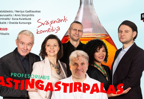 Svaiginanti komedija „Profesoriaus klastingas tirpalas“