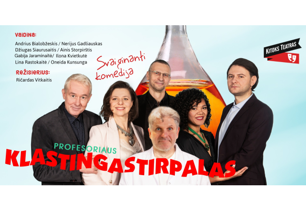 Svaiginanti komedija „Profesoriaus klastingas tirpalas“