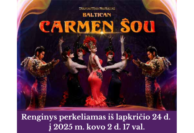 RENGINYS PERKELIAMAS | Tarptautinis projektas – miuziklas „Baltican Carmen Show”