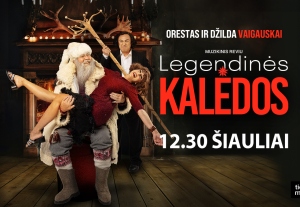 Orestas ir Džilda Vaigauskai. Legendinės Kalėdos | N-16 | Šiauliai